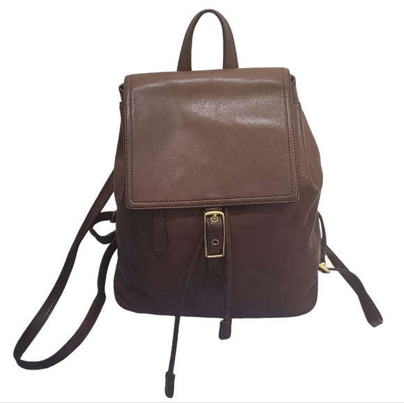 Coach Handbags - ⭐️HP⭐️ Coach Vintage Brown Leather Backpack Style #9827
